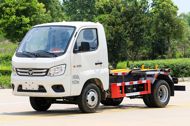 (藍牌)福田祥菱勾臂垃圾車(3方)