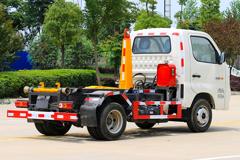 (藍牌)福田祥菱勾臂垃圾車(3方)