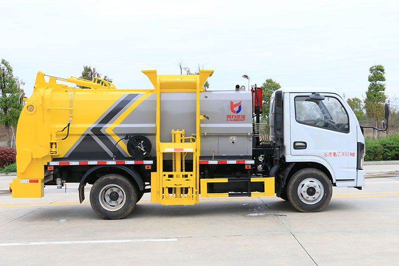 東風小多利卡餐廚垃圾車(廂式)(6方)